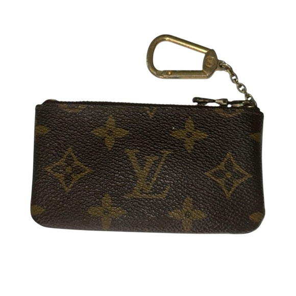 Louis Vuitton Vintage Cles Key Pouch Monogram Coin Purse 882ET France - Picture 5 of 11